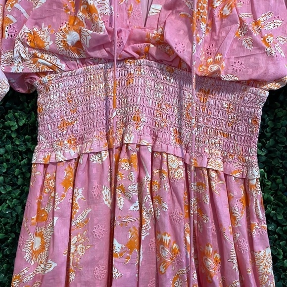 NWT Hemant and Nandita Ruffled Maxi Dress - Picture 9 of 14